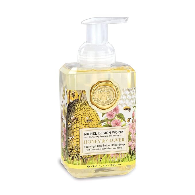 Michel Design Works Foaming Hand Soap, Honey & Clover | Amazon (US)