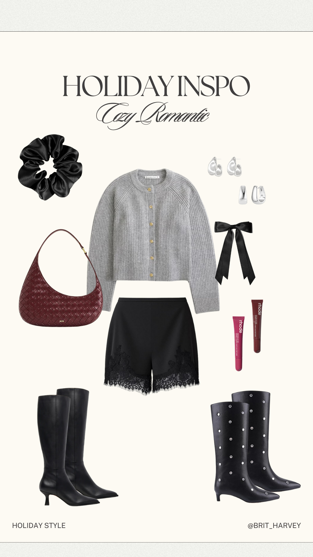 An easy, cozy, and flirty holiday look. Would look great paired with tights and an oversized leather jacket! 

#cozyromantic
#romanticholiday
#holidayinspo
#holidayoutfits
#festivefashion
#ltkholiday
#ltkstyle
#ltkcozy
#shopthelook
#founditonltk 

 