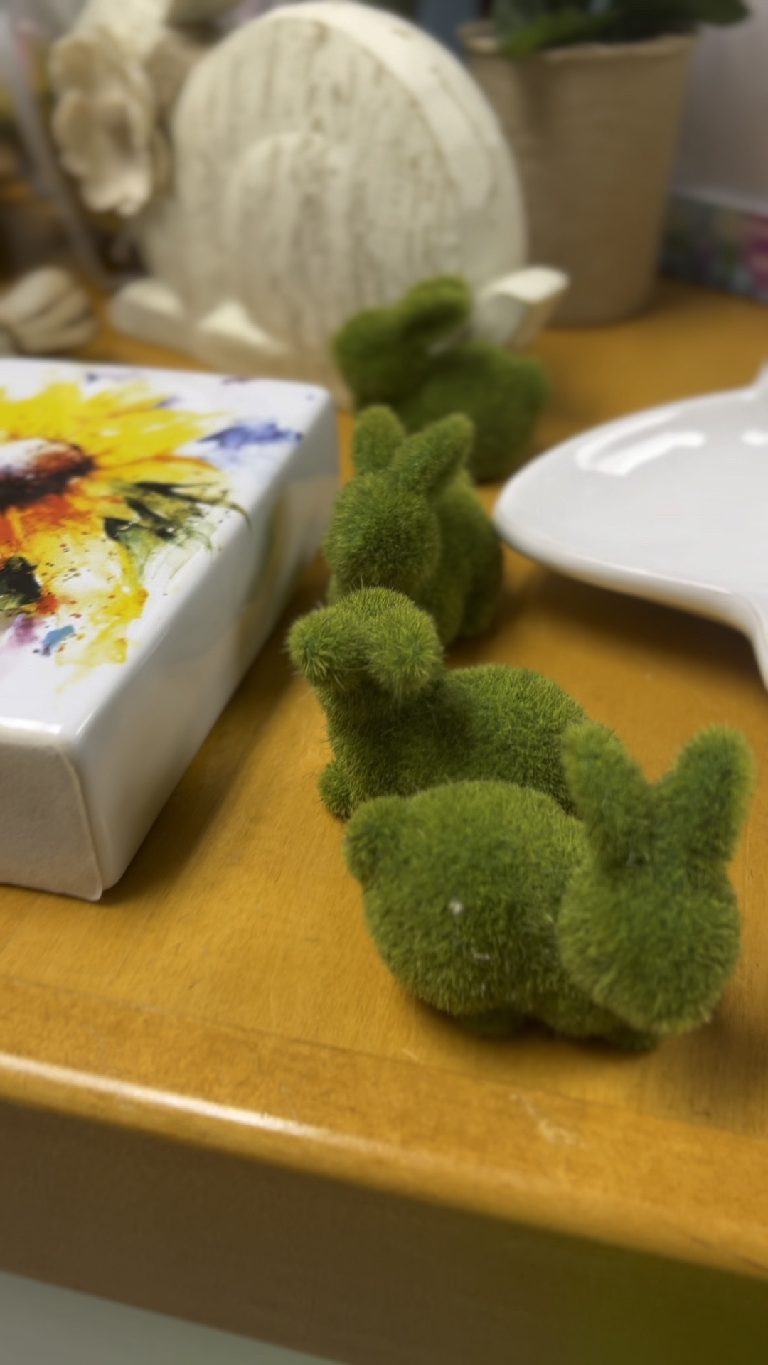 Easter bunnies green fuzzy moss bunny! Easter decorations! #ltksalealert

#LTKVideo #LTKkids #LTKSeasonal