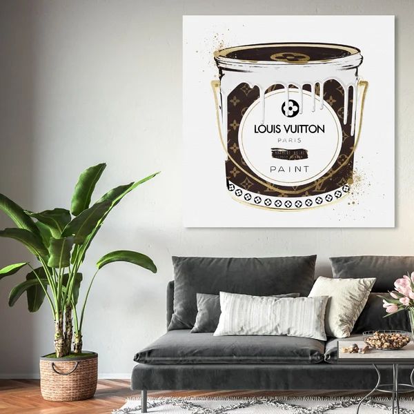 Fashion And Glam Luxurious Can - Graphic Art on Canvas | Wayfair North America