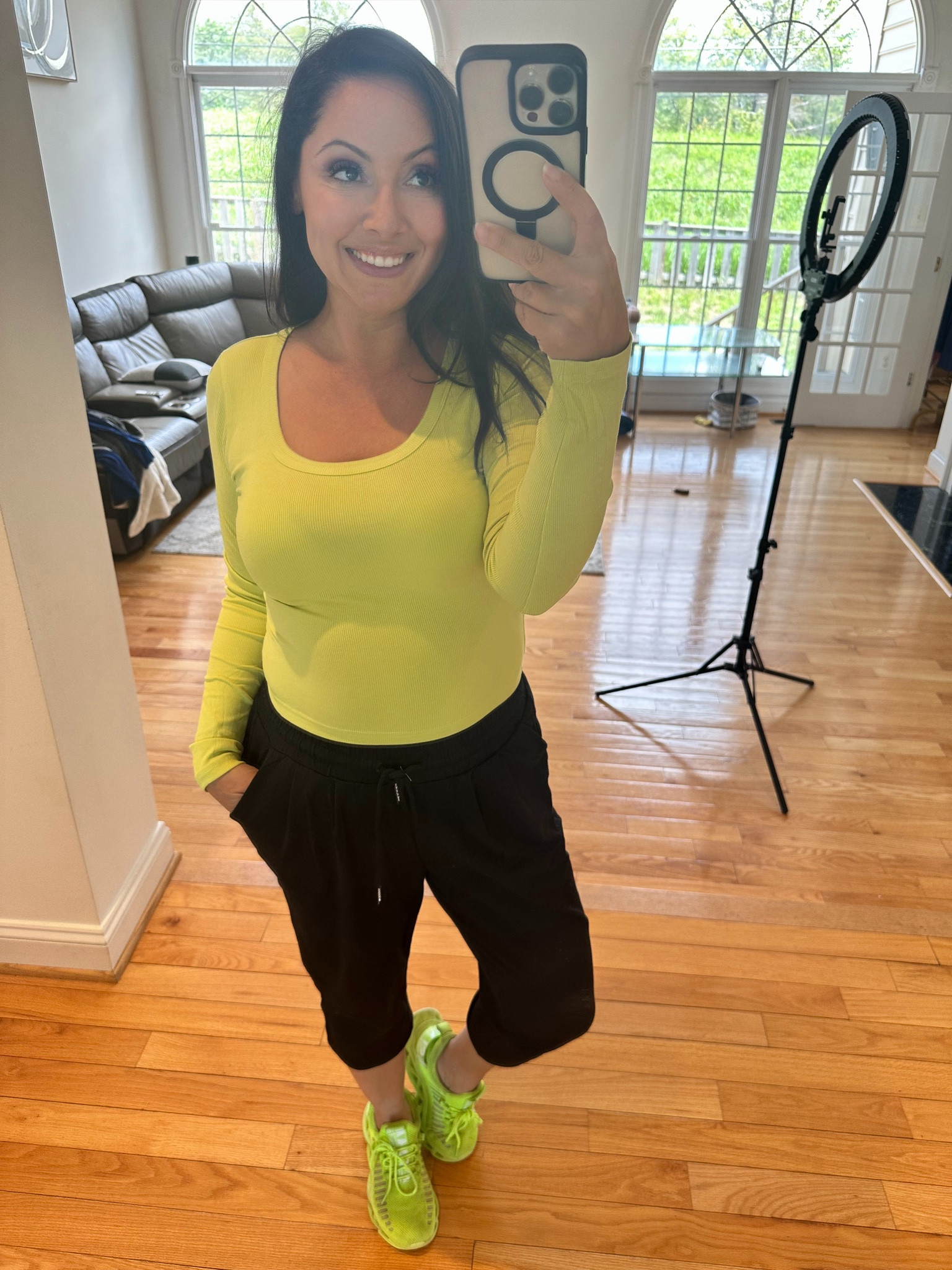 
🌟💪 **Glow Up Your Workout with Neon!** 💪🌟

Get energized and stay visible with the latest neon workout gear! From vibrant leggings to flashy shoes, neon is the trend you need to pop in the gym.

📸 Show off your neon fit and tag us with #NeonWorkoutGlow for a feature!

#FitnessFashion #NeonTrend #GlowUp #WorkoutGear

#LTKSeasonal #LTKFallSale #LTKSaleAlert