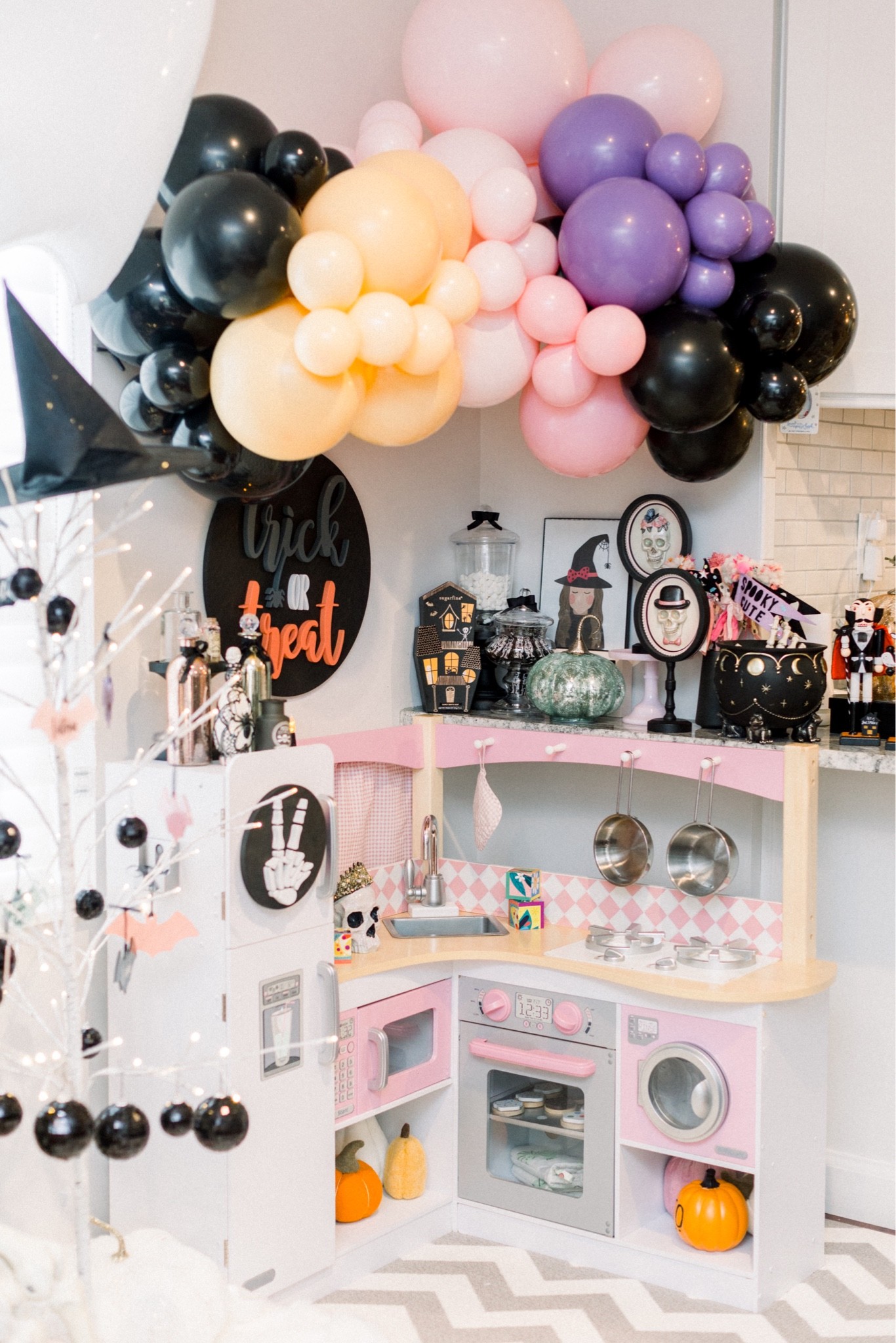 ✨Halloween Playing Kitchen Decor✨

Still thinking about getting a play kitchen for your little one? Here is another way of decorating your playing area depending of the holiday. This Kid Kraft Grand Gourmet Corner Play Kitchen was one of the best birthday gifts to Victoria 🎈✨

Home decor
Holiday decor
Christmas decor
Easter decor
Spring decor
Fall decor
Summer decor
Winter decor
Valentines decor
Valentines party
Halloween decor
Halloween party
Surprise party
Backyard entertainment 
Kids birthday party ideas
Kids birthday Gift guide
Birthday present
Christmas wish list
Christmas gift guide
Halloween party ideas
Valentines party ideas
Party styling 
Party planning 
Party decor
Balloon garland 
Ghost balloon
Amazon finds
Amazon deals
Amazon essentials 
Amazon kids
Amazon home
Etsy finds
Etsy find
Etsy home
Etsy essentials 
Shop small 
Playroom ideas
Playroom decor
Pink Halloween 
Target finds
Target deals
Target hone
Target kids
Halloween wood signs 
Birch Christmas tree
Black disco balls
Magic cape
Halloween acrylic tags
Crate and Barrel



#liketkit #LTKBeMine #LTKGifts 
#LTKGiftGuide         

#LTKhome #LTKstyletip #LTKunder50 #LTKunder100 #LTKfamily #LTKbaby #LTKsalealert #LTKstyletip #LTKSeasonal #LTKHoliday #LTKHalloween