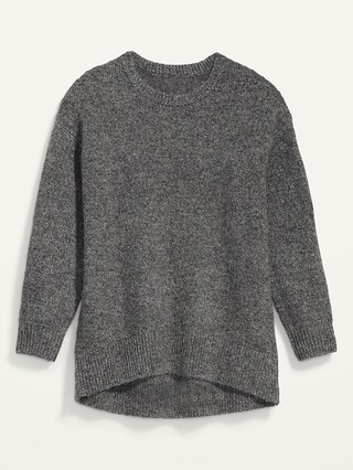 Cozy Plush-Yarn Cocoon Tunic Sweater for Women | Old Navy (US)