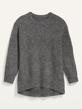 Cozy Plush-Yarn Cocoon Tunic Sweater for Women | Old Navy (US)
