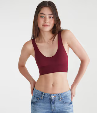 Seamless Scoop Long-Line Bralette | Aeropostale