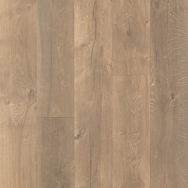 Pergo TimberCraft + WetProtect Wheaton Oak 12-mm T x 7-in W x 50-in L Waterproof Wood Plank Lamin... | Lowe's