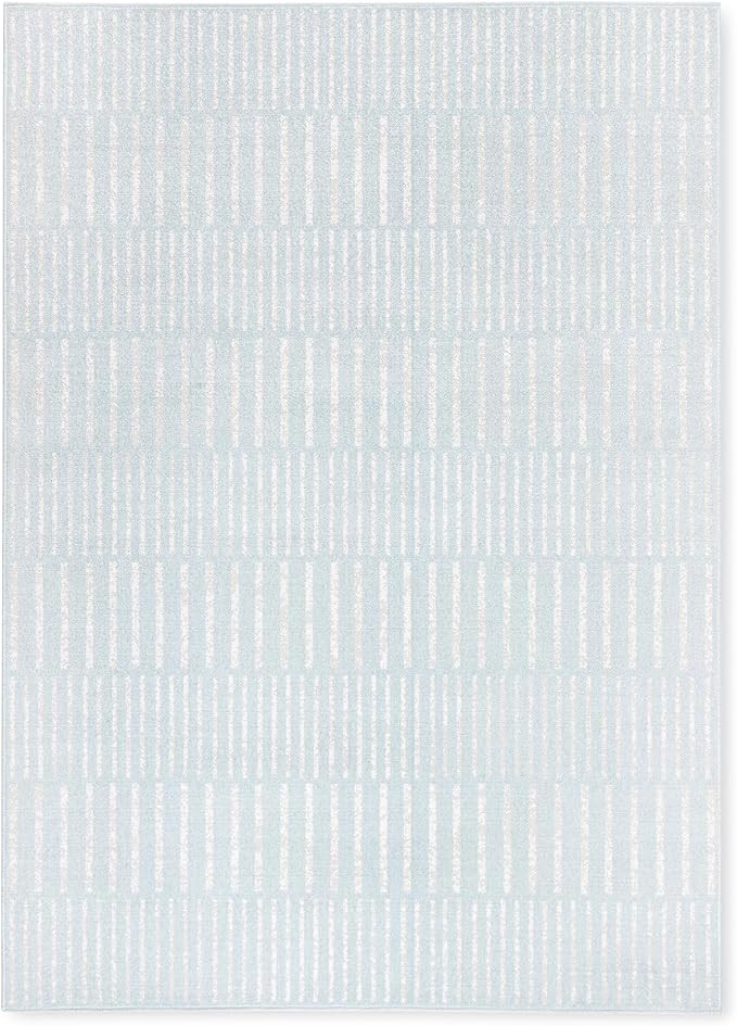 Tommy Bahama Poolside Offset Stripe Indoor Outdoor Area Rug, Stripe Modern Design, UV Fade Resist... | Amazon (US)