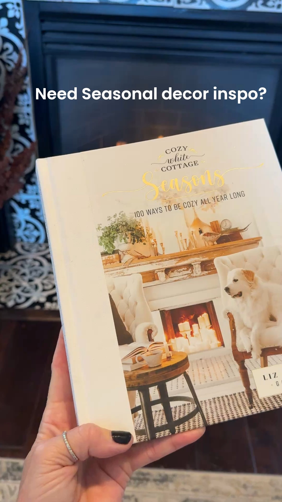 Do you need a little seasonal decor inspo?

Love to sit by the fire with a warm drink and a cozy blanket with a good book?

This one’s for you Cozy white cottage - seasons

It’s a favorite 

#LTKFindsUnder50 #LTKHome #LTKSeasonal