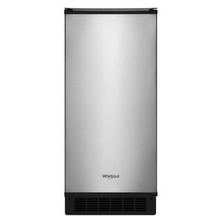 15 in. 50 lb. Built-In Ice Maker in Fingerprint Resistant Stainless Steel | The Home Depot