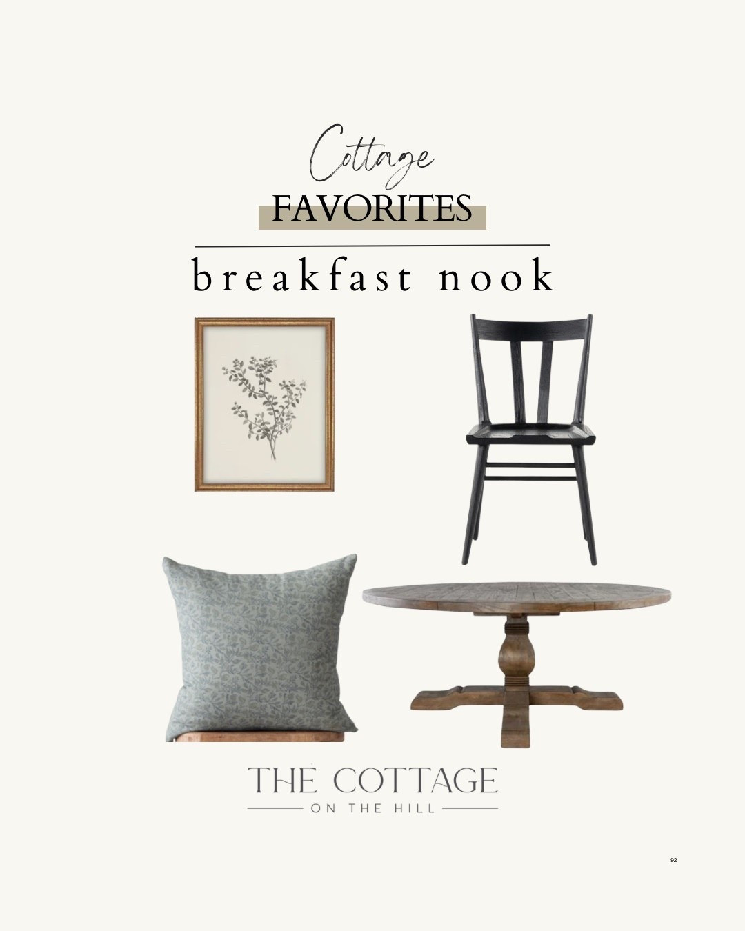 Elegant breakfast nook styling 

#LTKHome