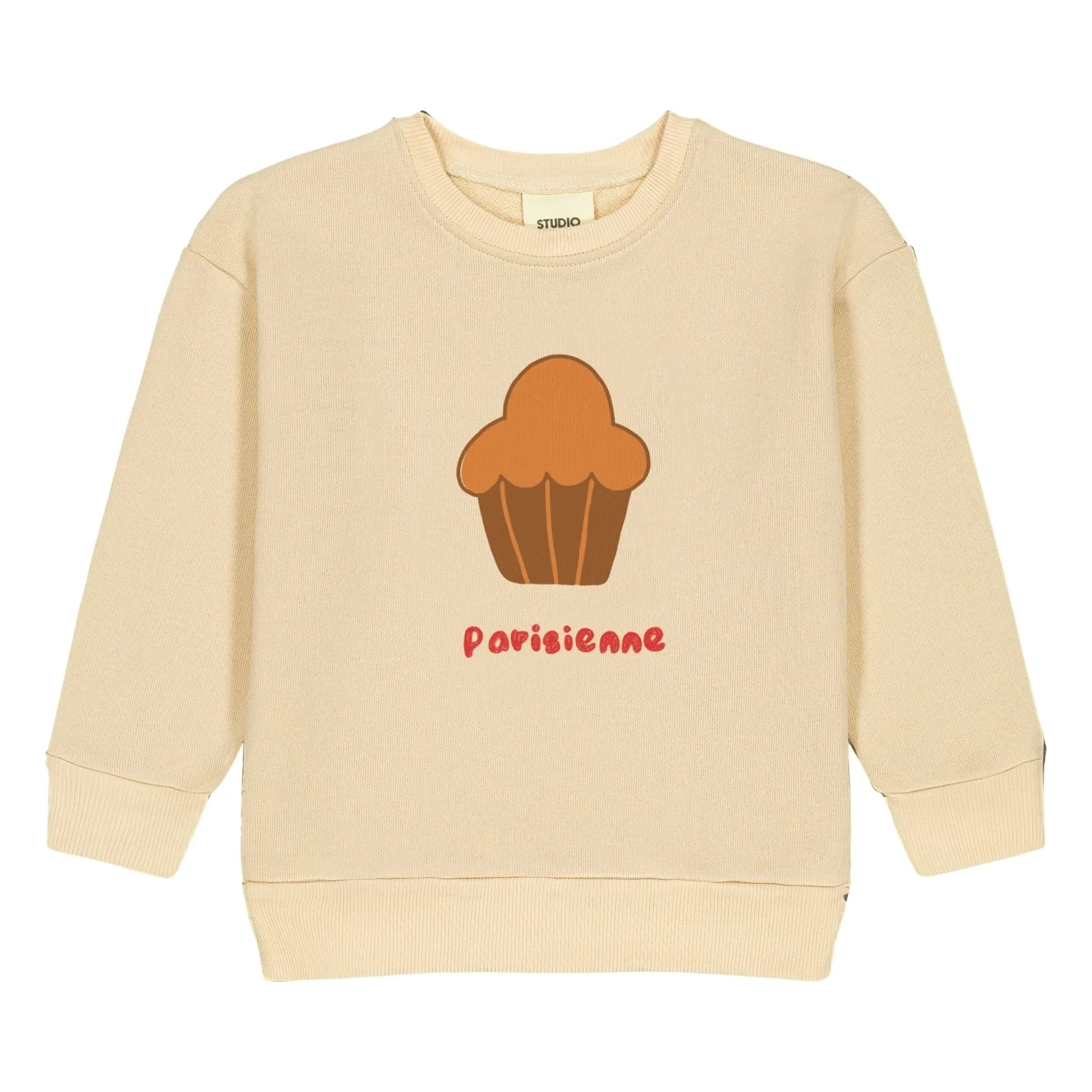 Sweat Bart Brioche Bio-Baumwolle | Blasses Gelb | Smallable