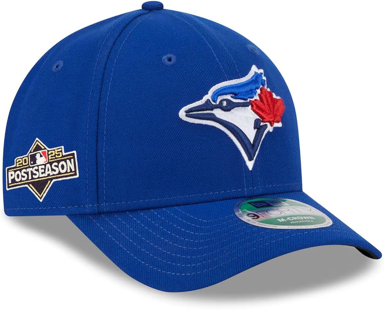 New Era Blue Jays 2025 MLB Postseason 9FORTY M-Crown Adjustable Hat - Royal | Amazon (CA)