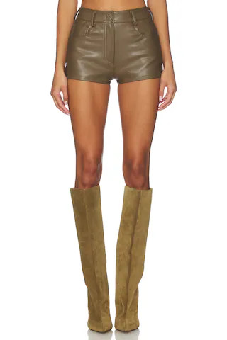 High Waist Jean Short
                    
                    Norma Kamali | Revolve Clothing (Global)