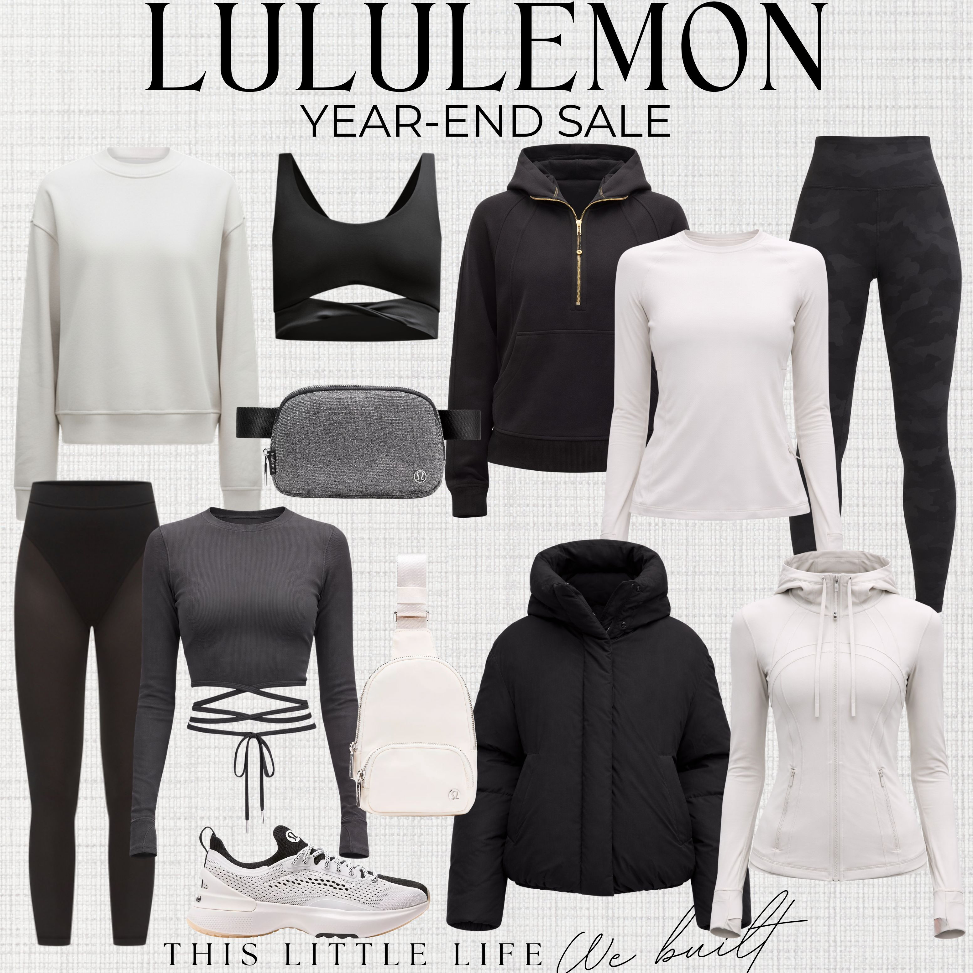 Lululemon Year-End Sale
Lululemon Leggings on Sale / High-Waisted Leggings / Align Leggings Deals / Wunder Train Shorts / Define Jacket Sale / Lululemon Hoodies / Lululemon Sweatshirts / Lululemon Joggers / Swiftly Tech Tops on Sale / Lululemon Sports Bras / Energy Bra Deals / Chill City Joggers / Everyday Belt Bags / Lululemon Masks & Accessories / Lululemon Backpacks / Lululemon Hats / Base Layer Tops / Lululemon Tanks / Lululemon Tees / Cold-Weather Layers / Lululemon Dresses / Lululemon Skirts / Lululemon Yoga Mats / Workout Gear Sale / Lululemon Jacket Deals / Studio to Street Pieces / Must-Have Lululemon Basics 

 #LTKHoliday #LTKActive #LTKSaleAlert