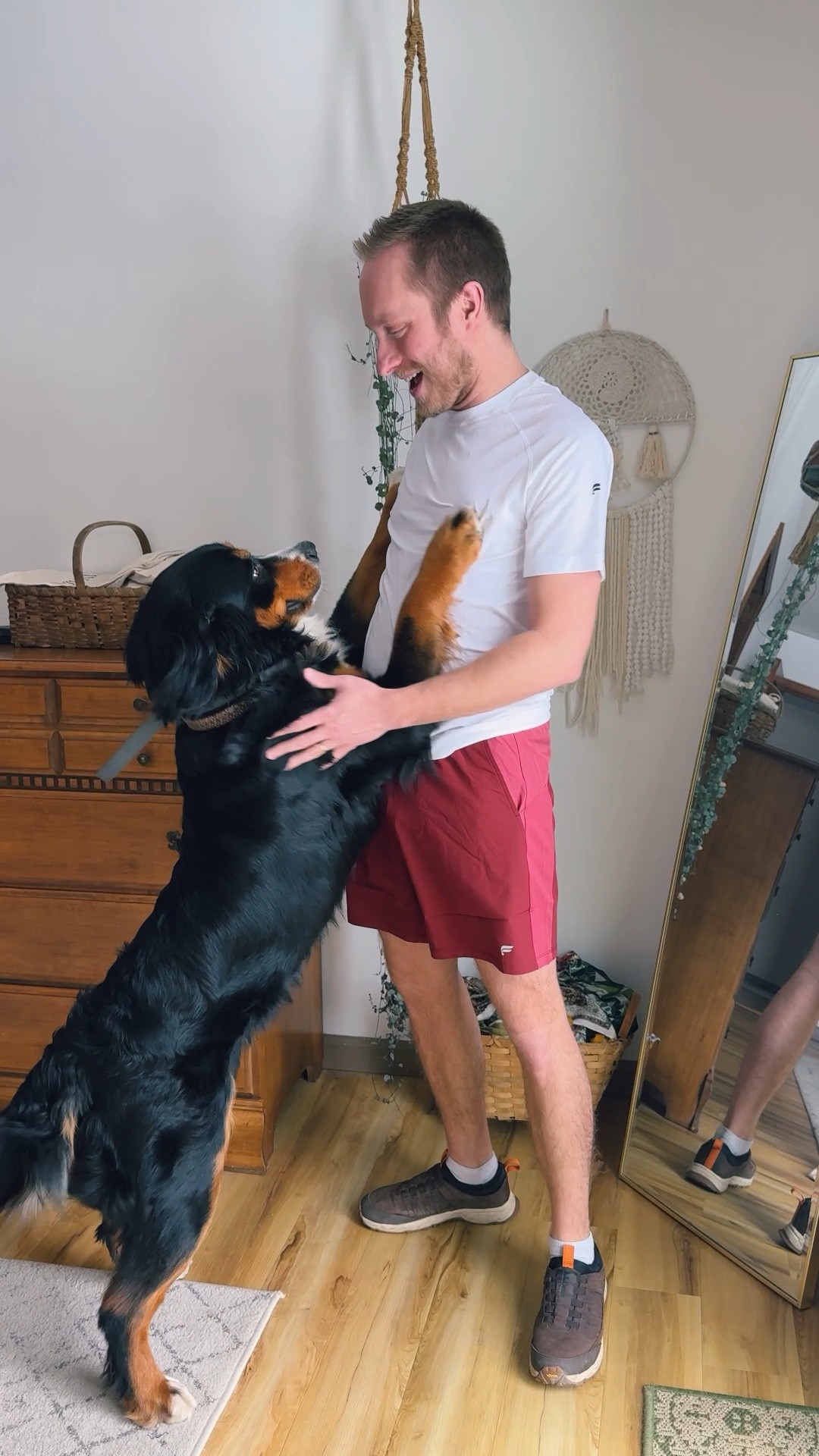 Wearing medium in the tee and shorts!♥️



#LTKfitnessgoals #LTKMens #LTKSeasonal