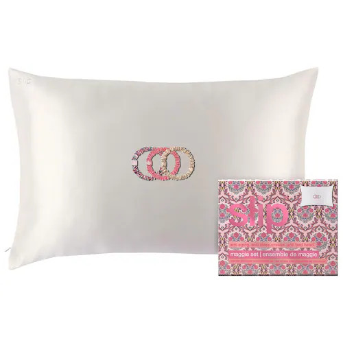SlipMaggie Silk Pillowcase and Silk Skinny Scrunchies Gift Set | Sephora (US)
