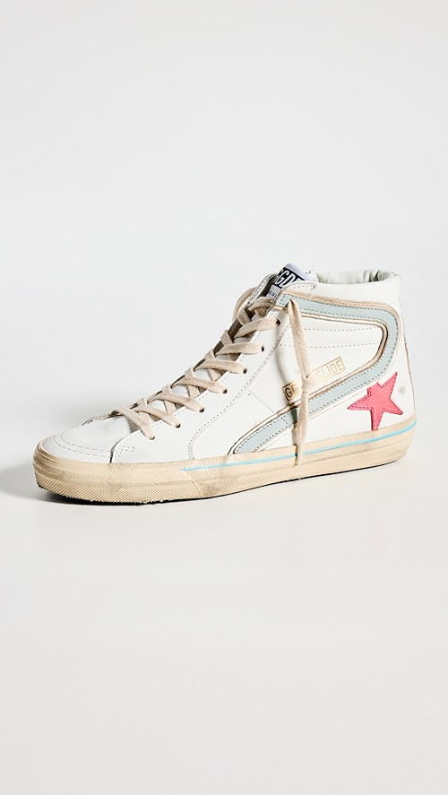 Slide Leather Upper Suede Star Nappa Wave Sneakers | Shopbop