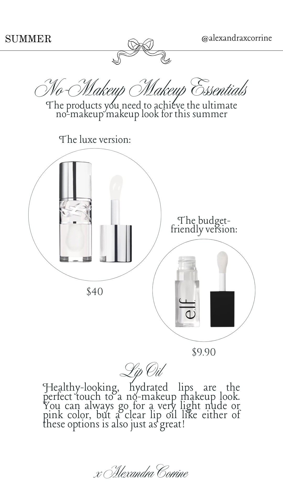 No-makeup makeup essentials 🩰 The products you need to achieve the ultimate no-makeup makeup look for this summer 🫧

Beauty, makeup, skincare, ulta, Sephora, natural makeup, no makeup makeup, summer makeup, summer beauty essentials, lip gloss, lip oil

#LTKSeasonal #LTKBeauty