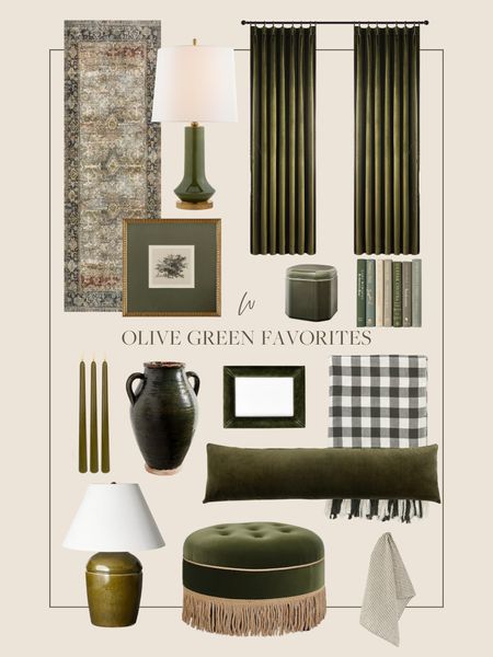 Do you like incorporating color into your home? I love adding color throughout our home, and one of the trending colors for this year in the home industry is olive green. I’ve rounded up some of my favorite decor, rugs, lamps, and throws that are an easy way to add a touch of color to your home this year! 

#LTKhome #LTKstyletip