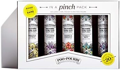 Poo-Pourri Before-You-go Toilet Spray 10 ml Original Citrus 10 ml Lavender Vanilla 10 ml Tropical... | Amazon (US)