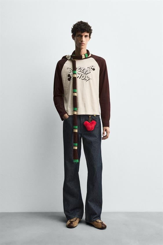 HARRY LAMBERT FOR ZARA X DISNEY GRAPHIC T-SHIRT | Zara US