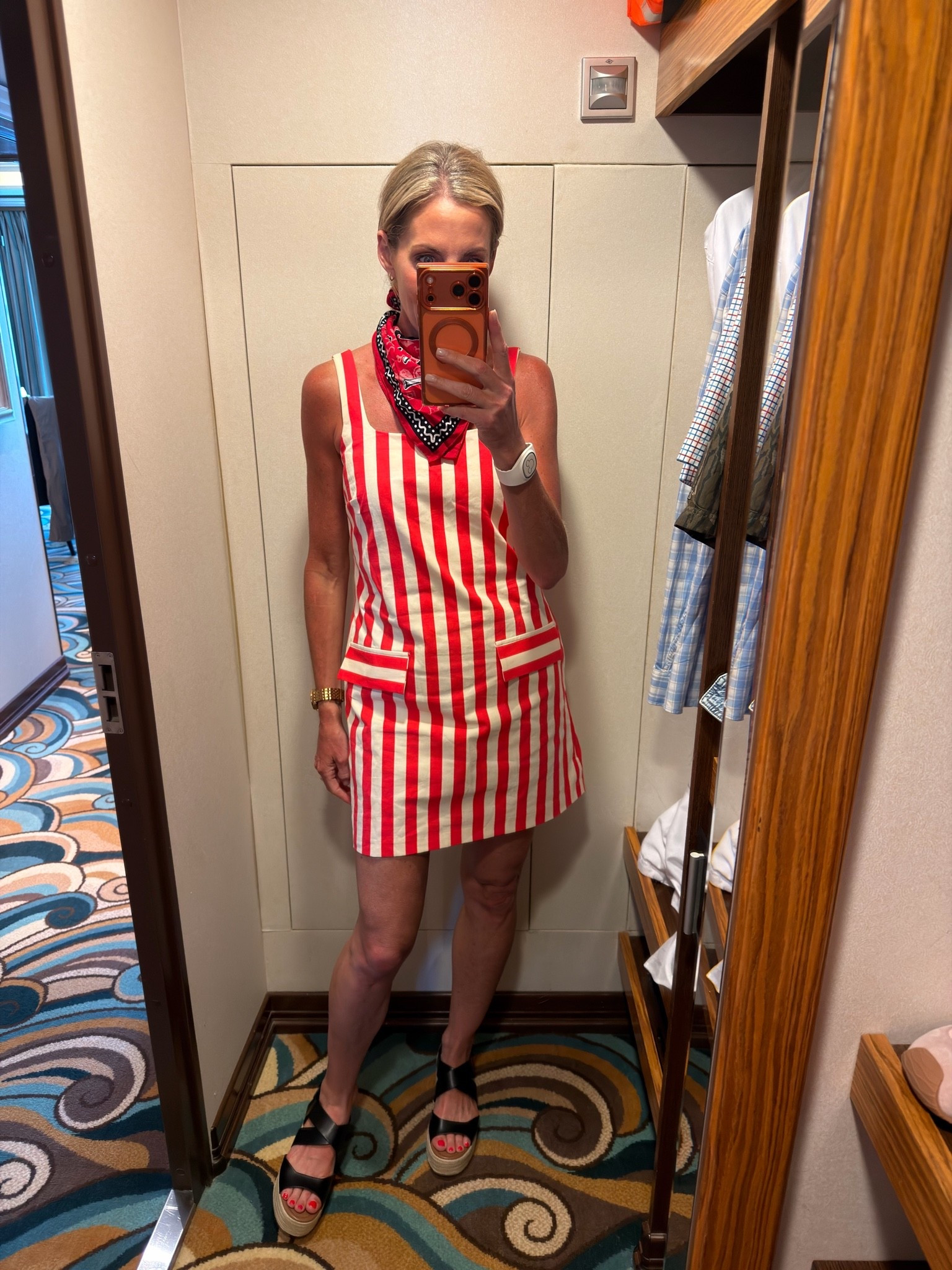 Anthropologie dress is perfect for pirate night on the ship. Plus you can use my code and get a discount Athena20
