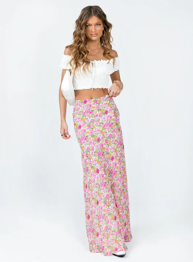 Dale Maxi Skirt Multi | Princess Polly US