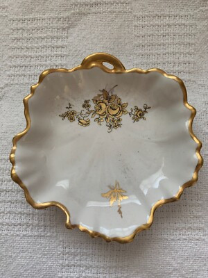 Antique French Amogee hand painted Porcelain Limoge dish | eBay US