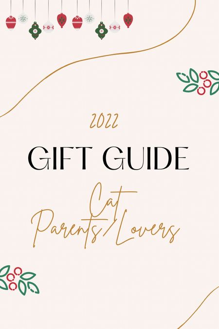 2022 gift guide for the cat lovers and cat parents in your life! 

#LTKSeasonal #LTKHoliday #LTKunder50