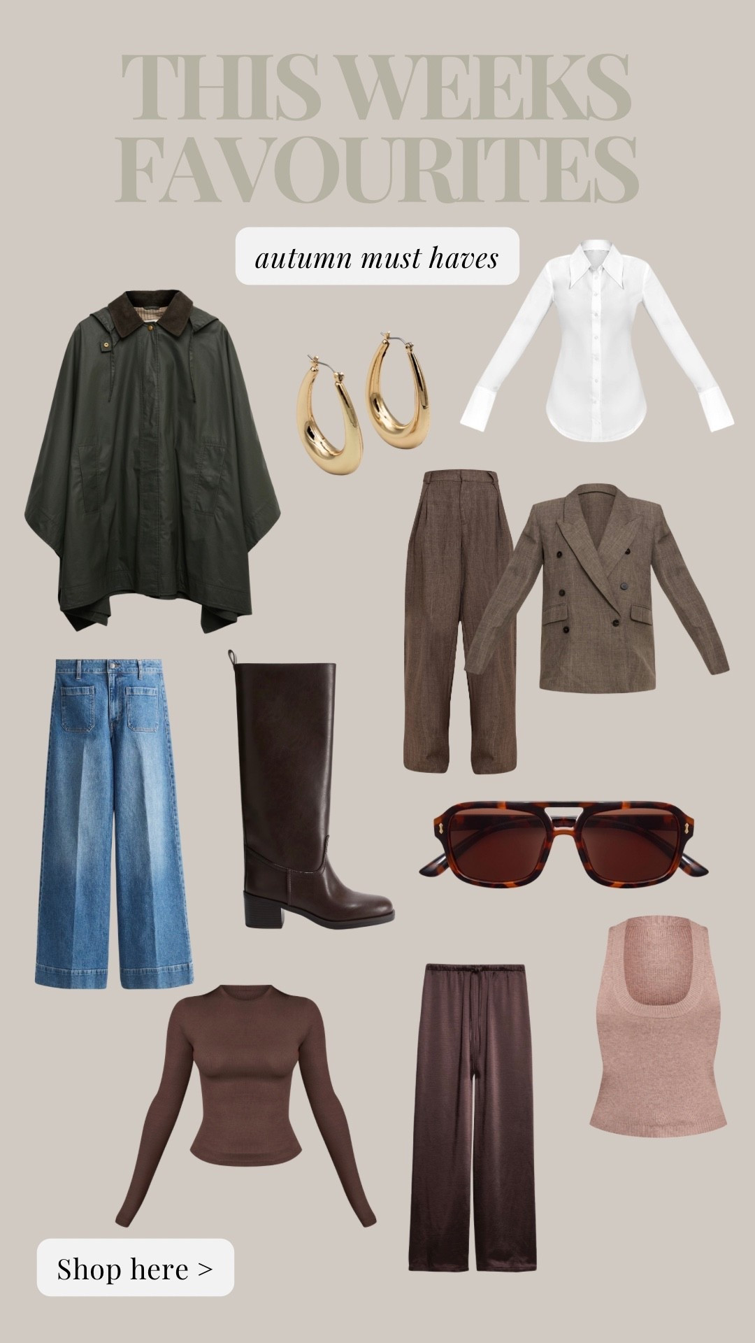 This weeks autumn favourites 🍂🤍

#LTKautumn #LTKuk #LTKeurope
