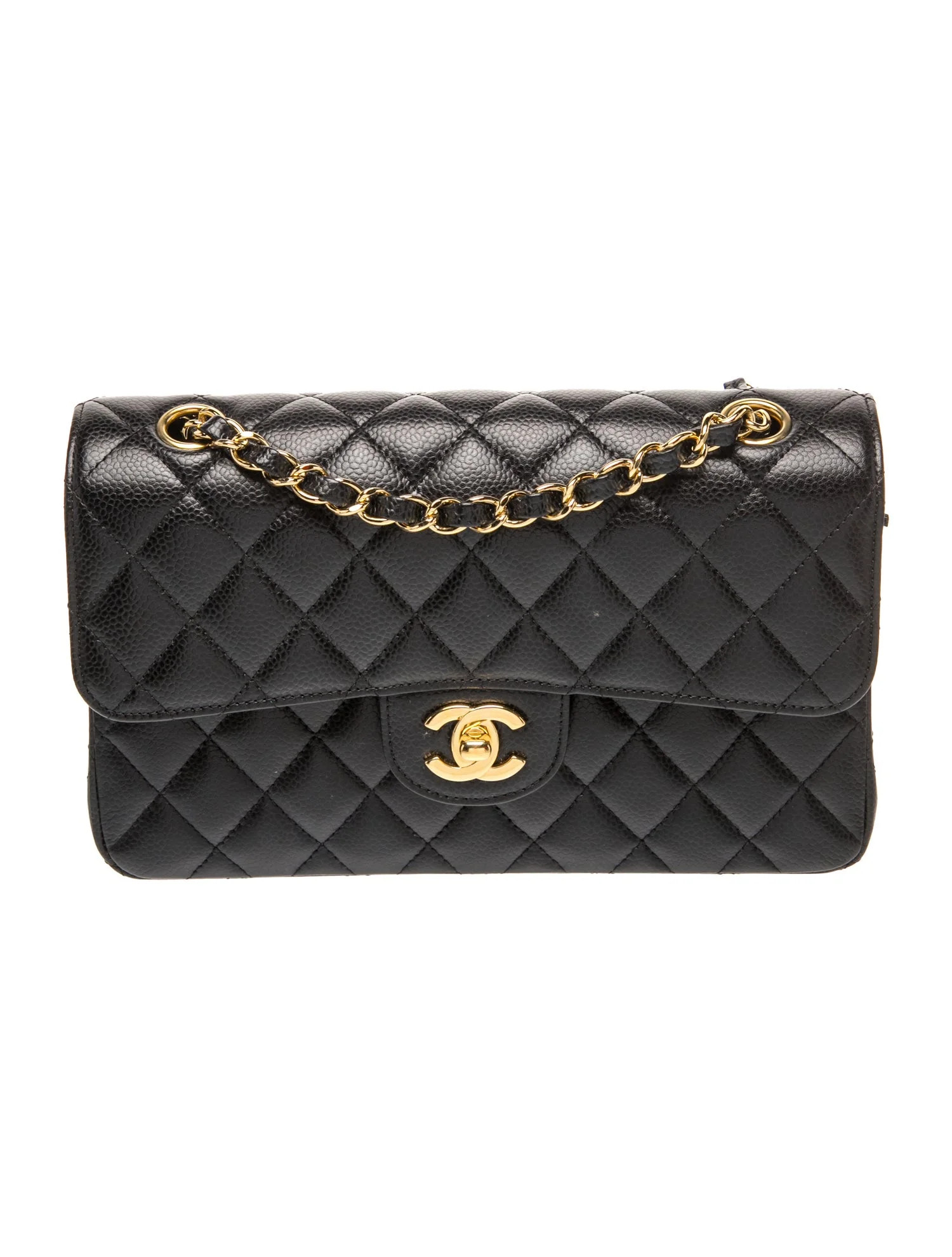 Chanel Small Classic Double Flap Bag - Black Shoulder Bags, Handbags - CHA1396790 | The RealReal | The RealReal