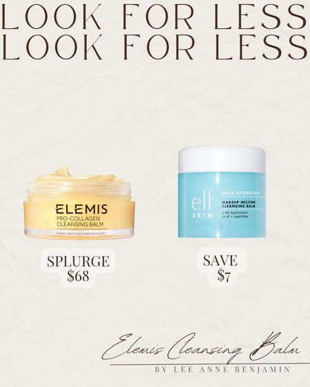 Look for less Elemis cleansing balm! 

Lee Anne Benjamin 🤍

#LTKsalealert #LTKbeauty #LTKunder50