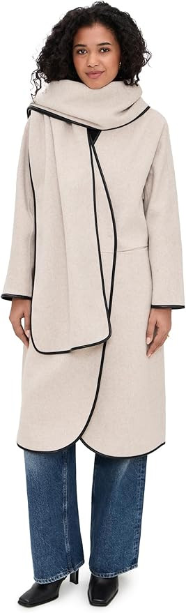 Avec Les Filles Women's Coat Cocoon Scarf | Amazon (US)