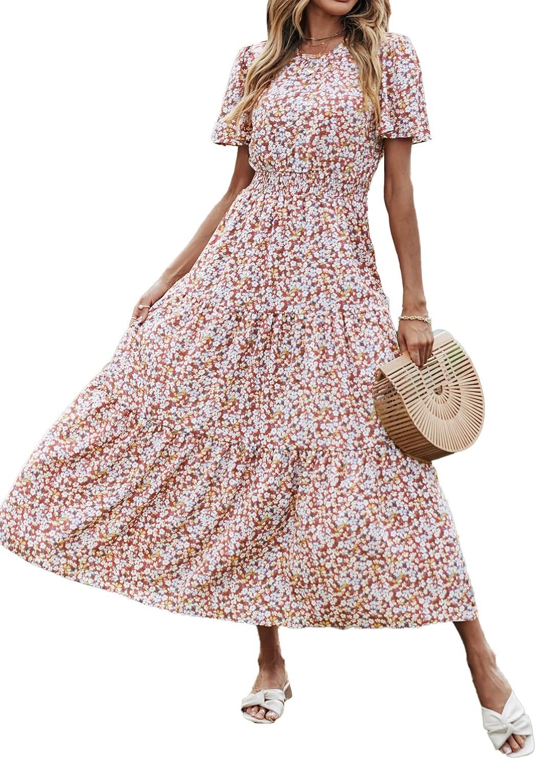 PRETTYGARDEN Women's Maxi Dress | Amazon (US)