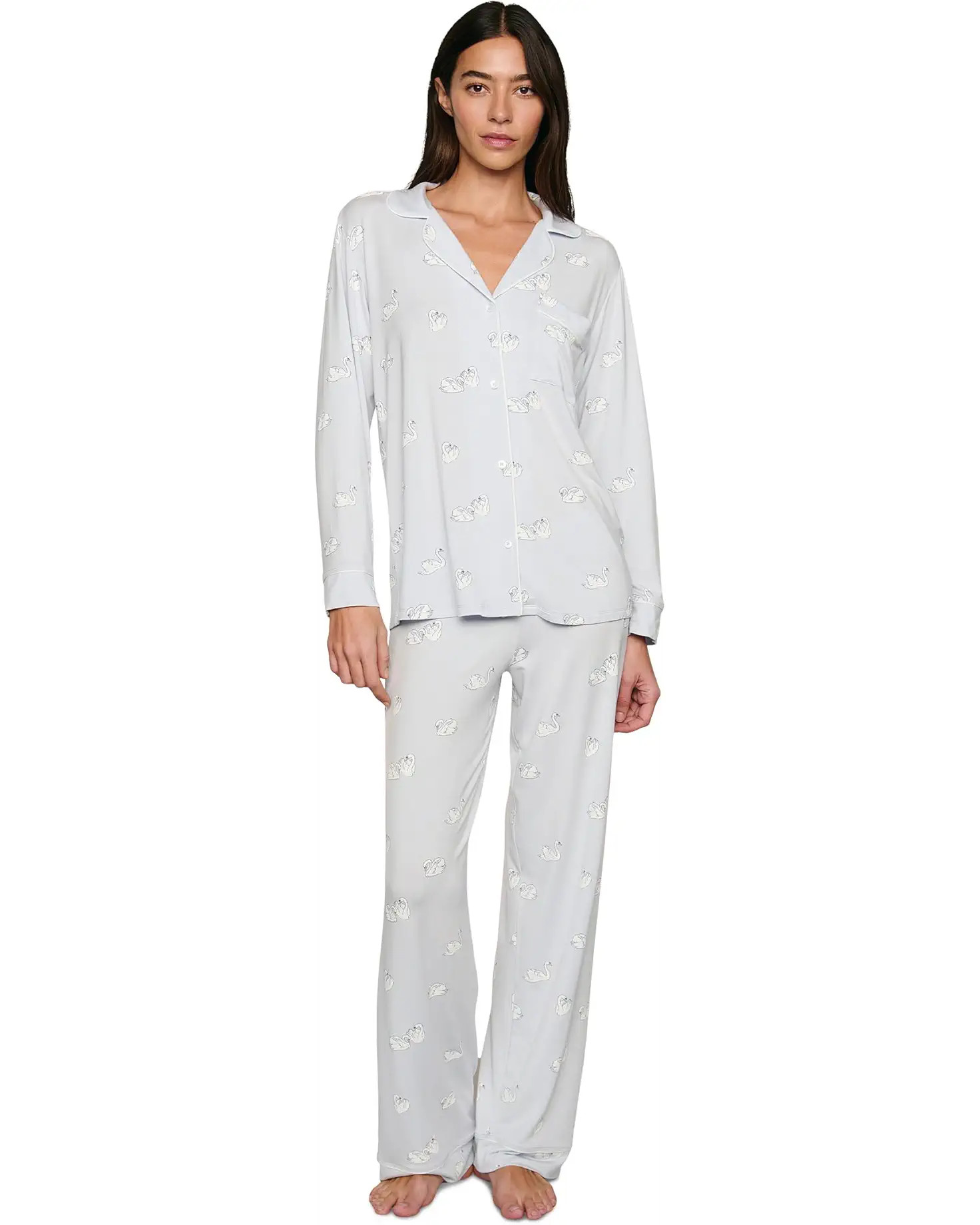 Women's Eberjey Gisele Printed Long Pj Set | Zappos.com