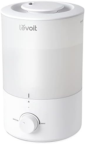 LEVOIT Humidifiers for Bedroom Large Room, 3L Cool Mist Top Fill Quiet Humidifier for Baby Nurser... | Amazon (US)