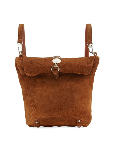 Capybara Leather Backpack, Brown | Bergdorf Goodman
