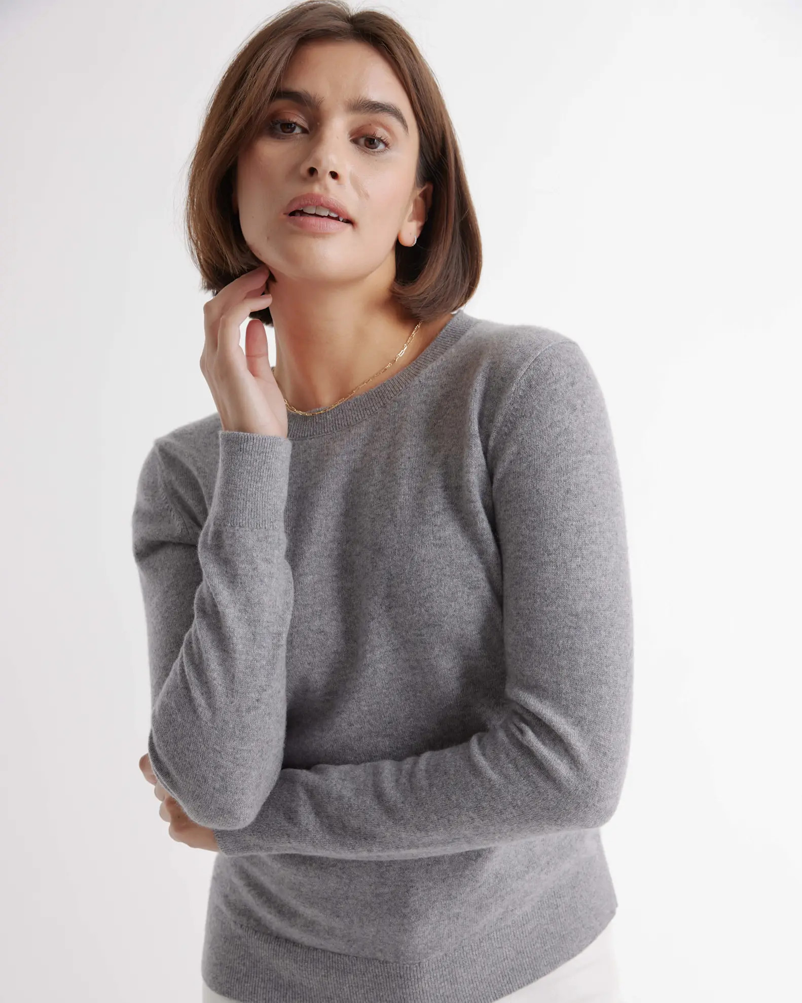 The $50 Cashmere Crewneck Sweater | Quince | Quince