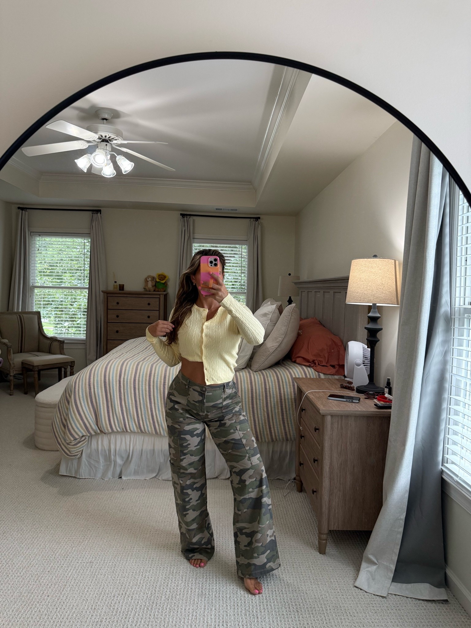 this butter yellow cardigan is so good! And these camo pants! 💛 #walmart #walmartfashion #fashion #ootdinspo

#LTKootd #LTKgrwm