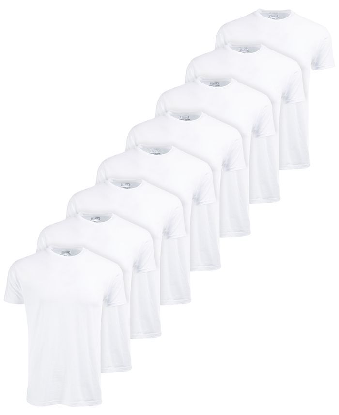 Men's Crewneck T-Shirts, 8-Pack, Created for Macy's | Macys (US)