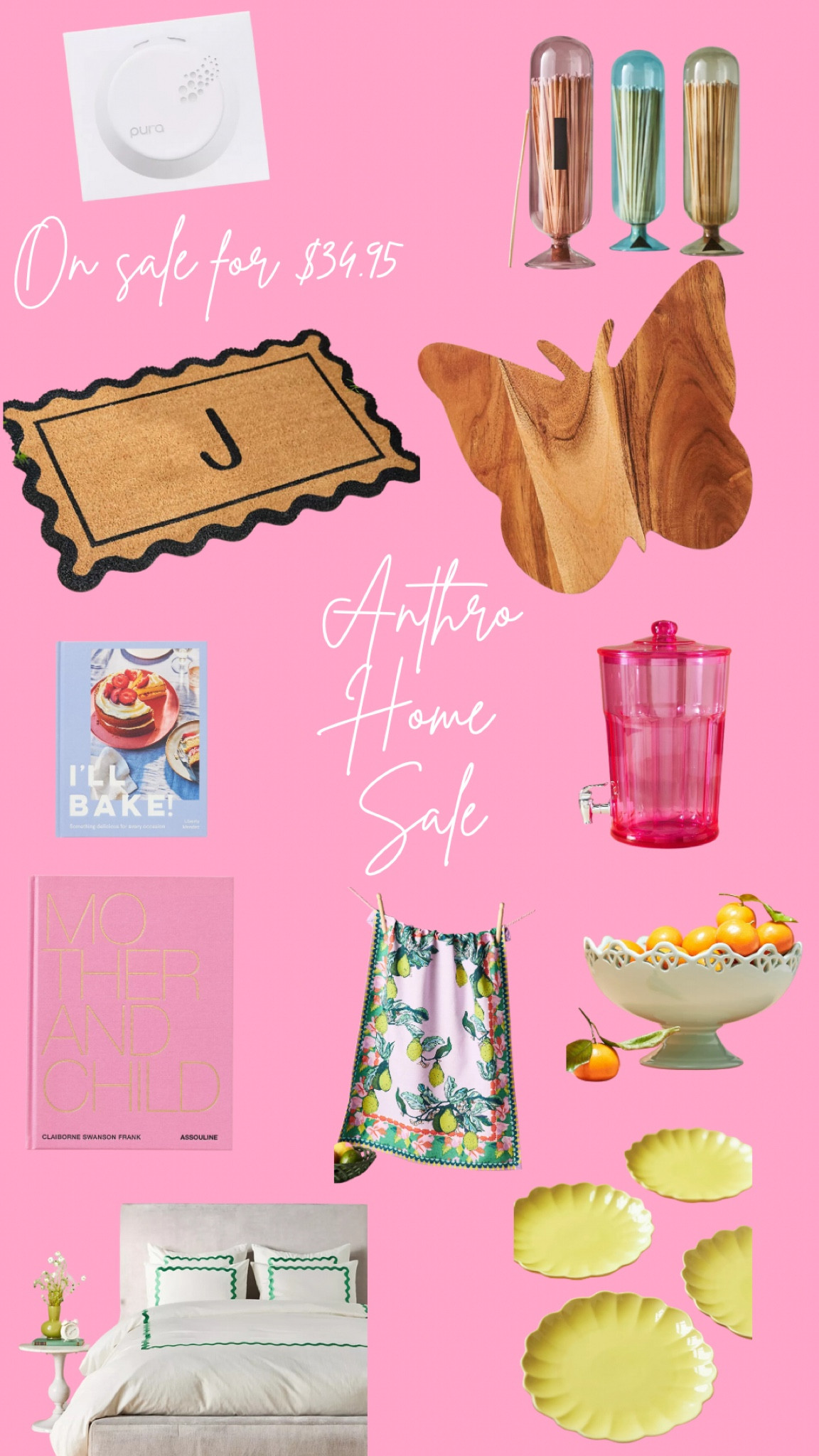 anthropologie home 🤍 all on SALE !! 

if you don’t have a Pura yet, you should snag this one !! scents sold separately - several are linked in my previous luxury home favorites post 💛

#LTKxNSale #LTKHome #LTKSummerSales