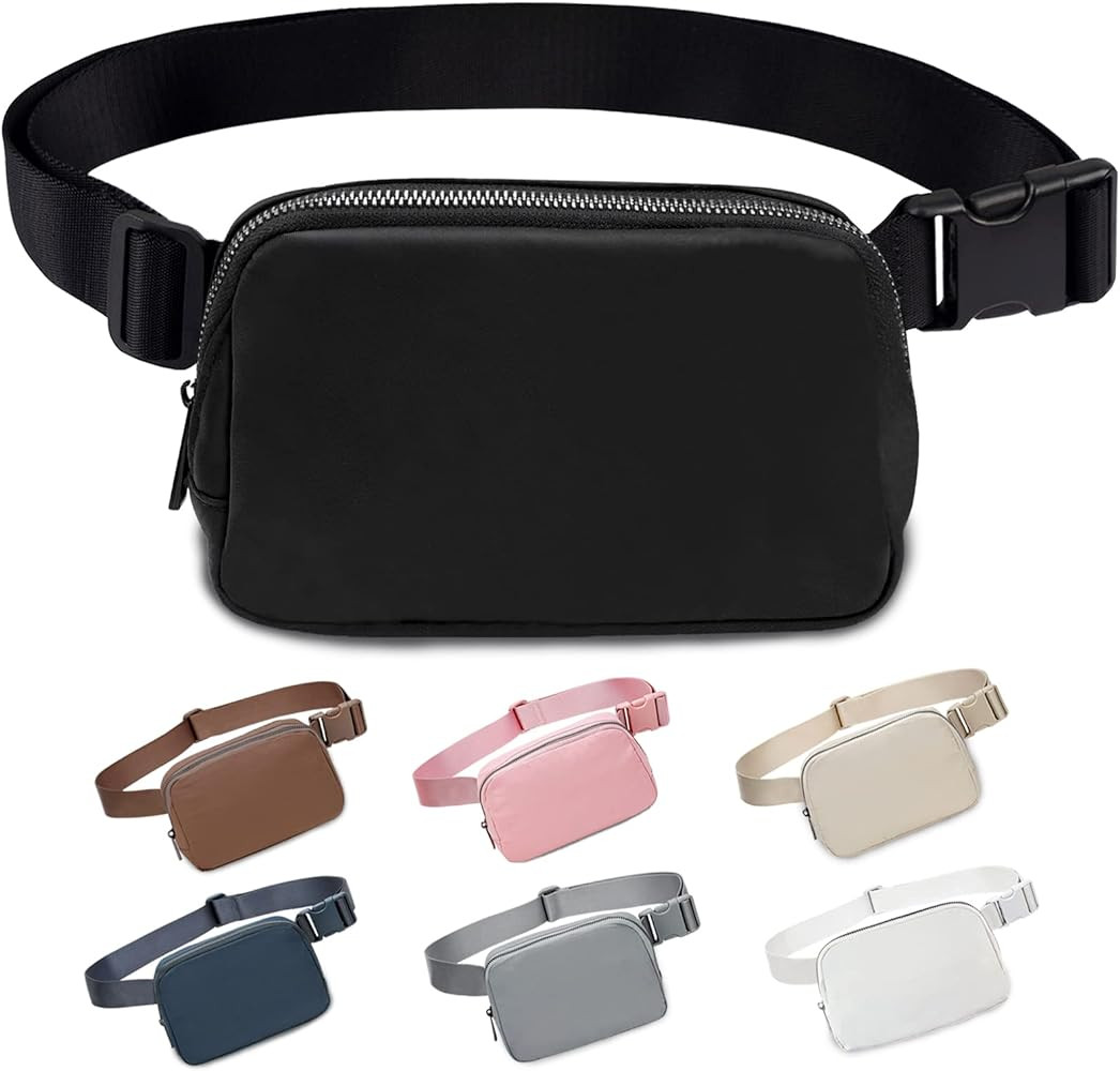 Belt Bag for Women and Men, Fashionable Fanny Packs for LuLu Waist Bag Lemon Bags, Everywhere Bel... | Amazon (US)