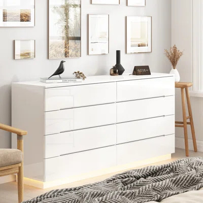 Diley 8 - Drawer Dresser | Wayfair Professional