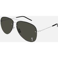 Saint Laurent Aviator-Style Metal Sunglasses | Coggles (Global)