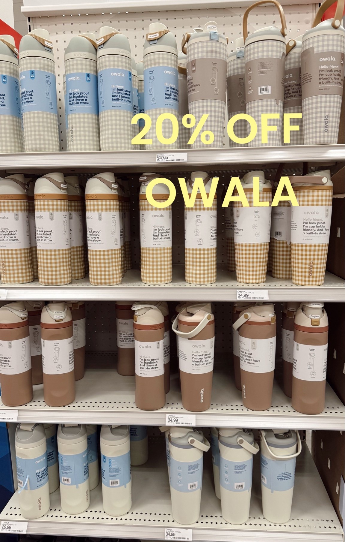 Target new Owalas are STUNNING and on sale today! Stock up for back to school!

#LTKdayinmylife #LTKgrwm #LTKootd