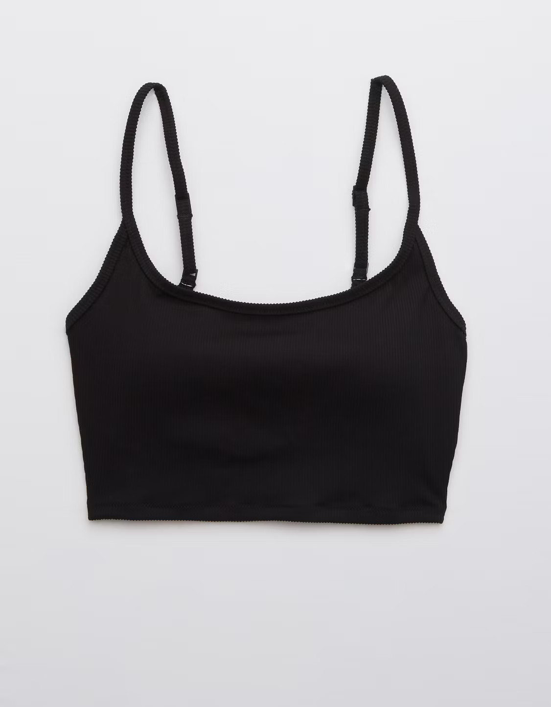 Aerie Ribbed Longline Scoop Bikini Top | American Eagle Outfitters (US & CA)