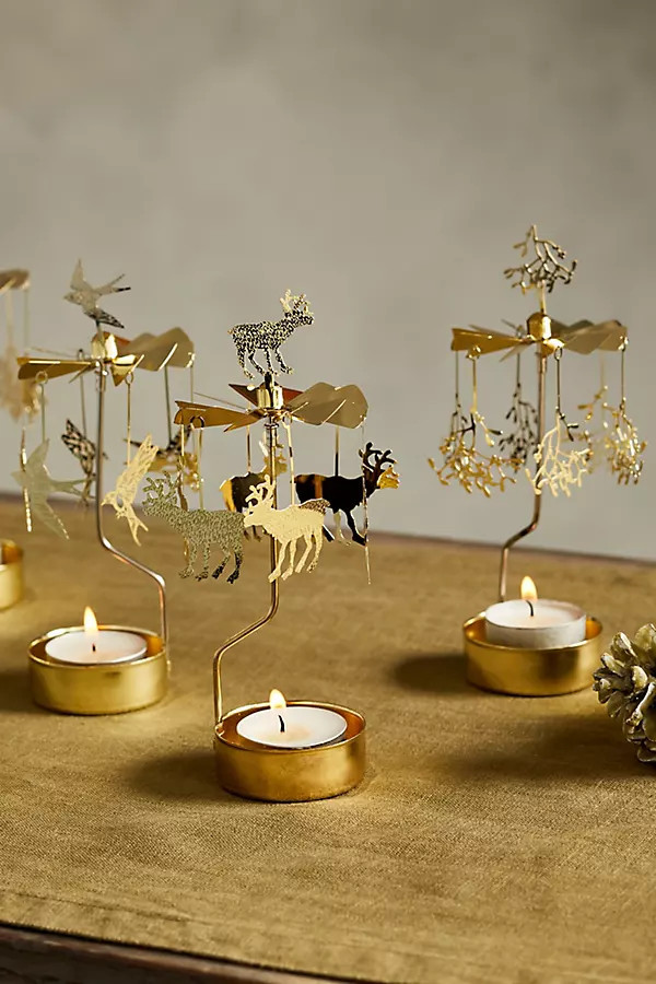 Rotary Candle, Deer | Anthropologie (US)