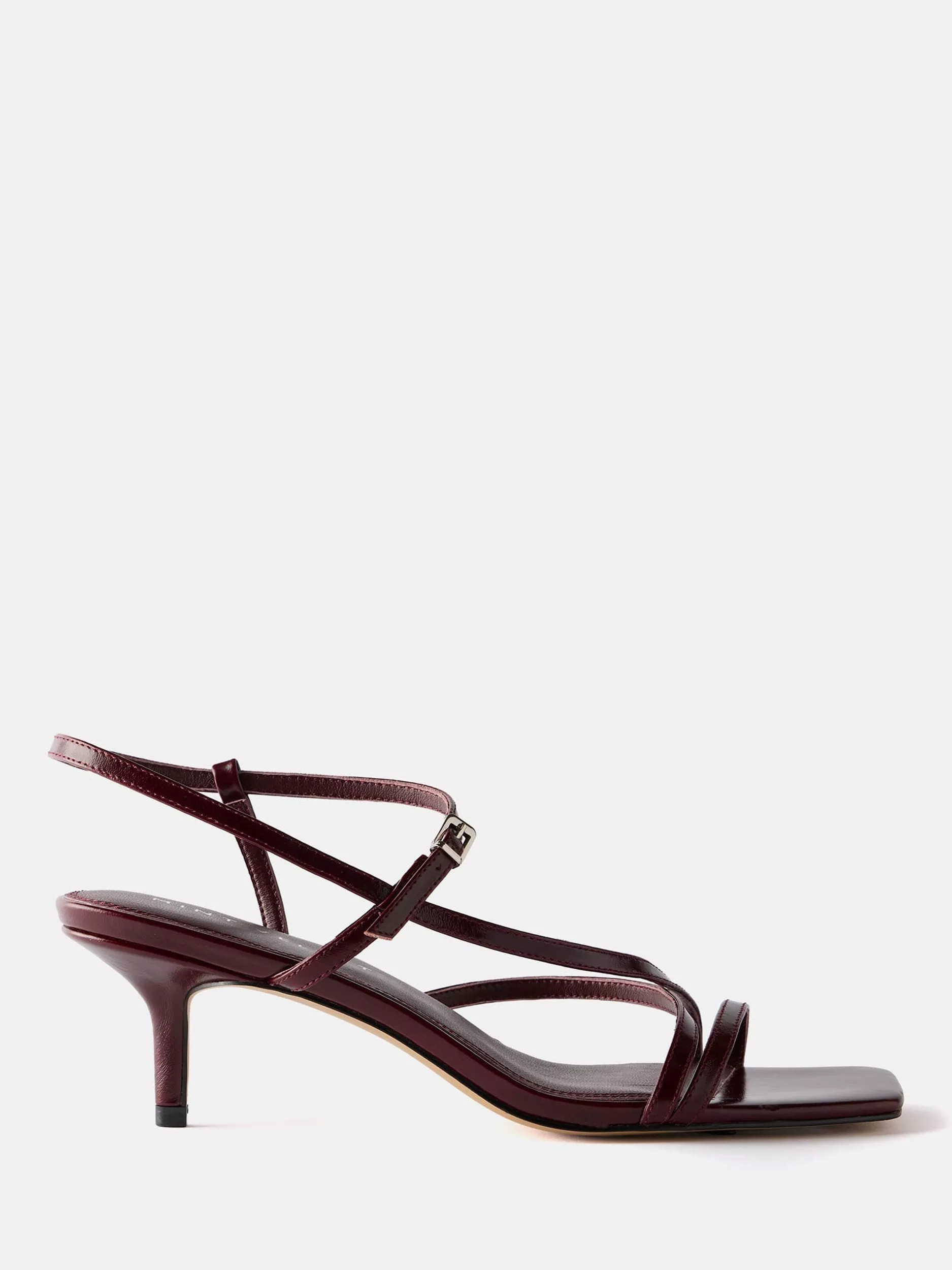 Mint Velvet Strappy Kitten Heels | John Lewis (UK)