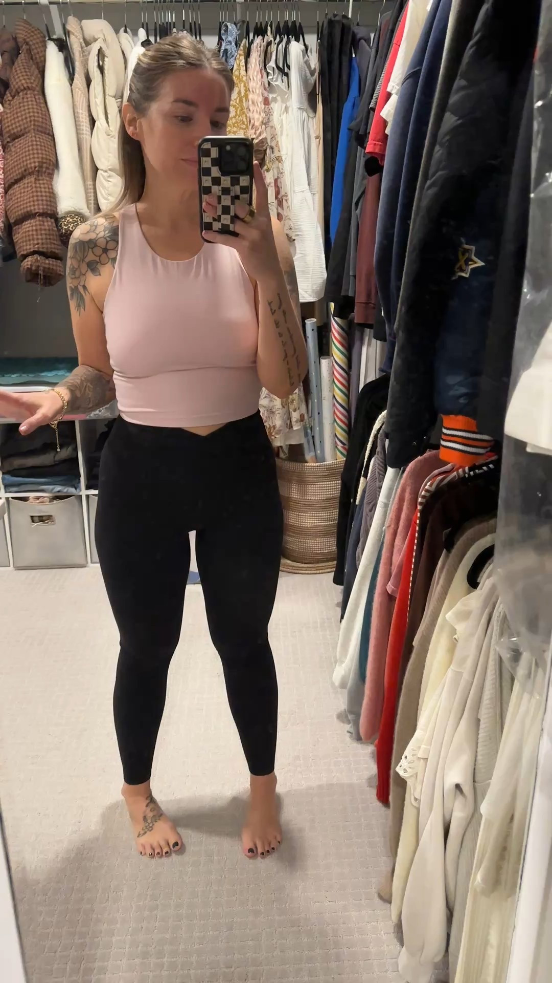 size small leggings & XL top (it’s the girls section) 💕

#LTKPetite #LTKFindsUnder50 #LTKActive