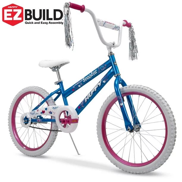 Huffy 20 Inch Sea Star Girl's Sidewalk Bike, Blue and Pink - Walmart.com | Walmart (US)